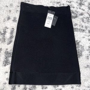 BCBGMAXAZRIA Black Bodycon Skirt
